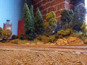 Planting av flere trær ved enden av Solberg Skifte