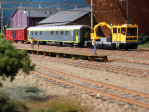 Arbeidstog på Mjøndalen