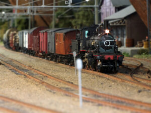 Godstog på Mjøndalen