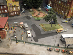 Reasfaltering med mørkere "asfalt"