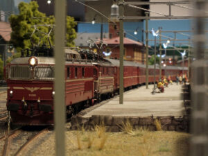 Passasjertog med El14 og El13