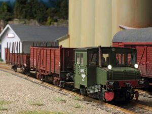 Skifting på havnesporene med Skd 206