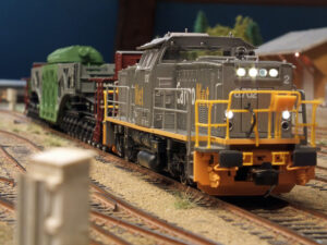 Di8 med tungtransportvogn