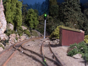 Grønt lys for spor 2 fra Vallekilen