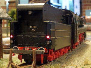 Tysk BR 10 ved Solberg lokstall