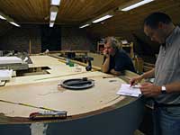 Test av svingskiveplassering